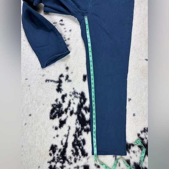 Gloria Vanderbilt Women’s Teal Amanda High Rise Denim Jeans Size 12 - Picture 5 of 10